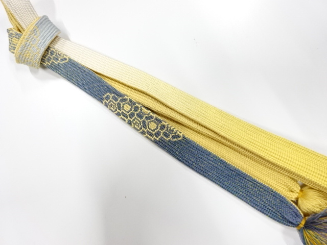 正絹　手組帯締め